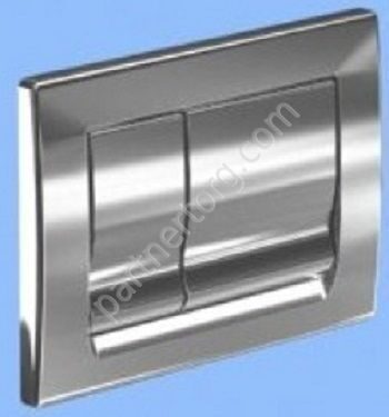 Клавиша для инсталляции Ани Пласт WР 11010 хром