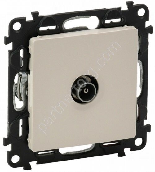 Legrand Valena Life розетка ТВ "звезда" 0-2400МГц, с лицевой панелью, цвет белый