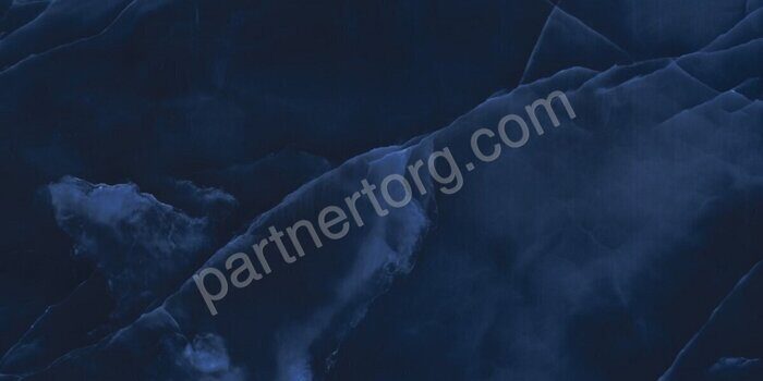 Mythos Blue синий керамогранит полированный 120х60см