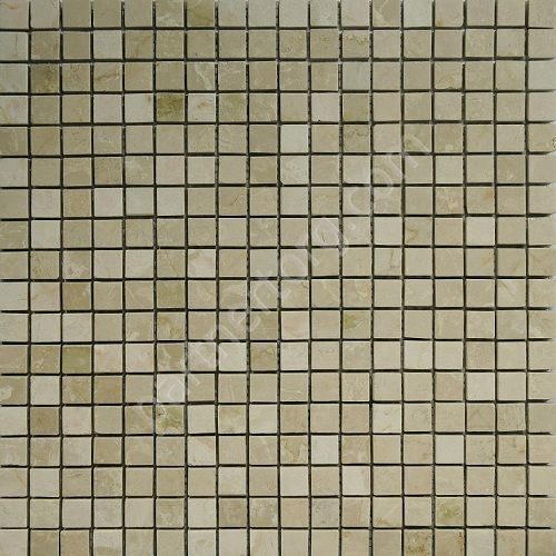 Botticino Pol 15*15 бежевая Stone Orro Mosaic каменная мозаика