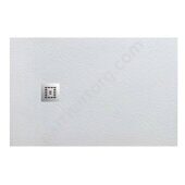 BelBagno TRAY-MR-UNO-AH-180/80-35-W-CR душевой поддон, искусственный мрамор, 180х80х3,5 см, белый
