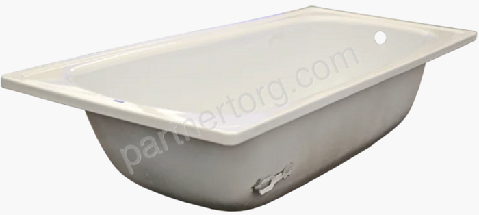 White Wave Optimo стальная ванна 150х70 с ножками
