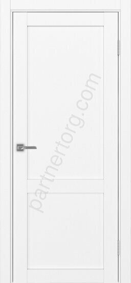 Турин 502.11 межкомнатная дверь белый снежный  глухое полотно