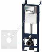 Start инсталляция для подвесного унитаза с механической клавишей Start S пластик, глянц хром I012703.0251