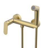 S41.51.03 Splenka Смеситель с гигиеническим душем, сатин золотой