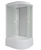 Niagara Promo P90/70/40L/MT, душевая кабина асимметричная 90х70х215 см, матовое стекло, высокий поддон