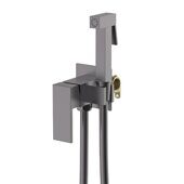 S98.52.07 Splenka Смеситель с гигиеническим душем встраиваемый, серый