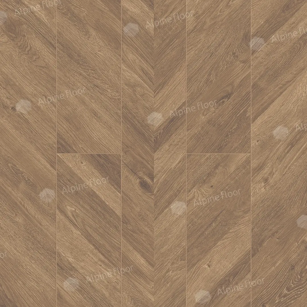 ФРАНЦУЗСКАЯ ЕЛОЧКА Ultra LVT клеевая плитка ПВХ Alpine Floor ECO 5-25