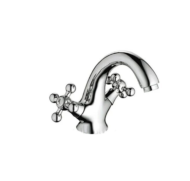 HB1019 Haiba Смеситель для раковины, латунь, хром