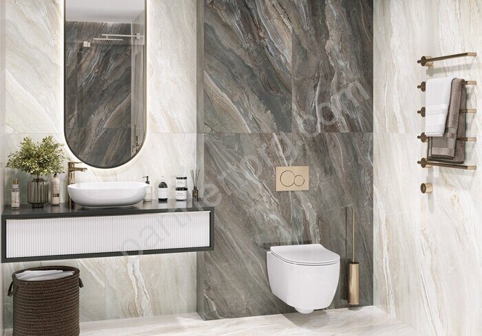 Argentina Crema LCM керамогранит бежевый глянцевый 120х60см