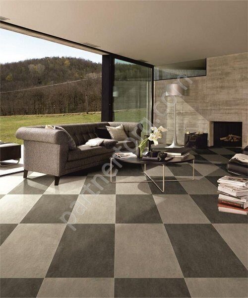 Slim Tile Series Juliano керамогранит темно-коричневый полированный 120х60 см