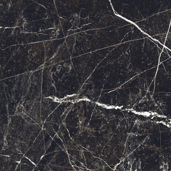 Sanremo Black New Trend керамогранит черный лаппатированный 60х60см