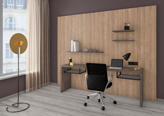 Дуб Шерман светло-серый EPL205 ламинат Egger Pro Classic 32 класс, 8мм с фаской