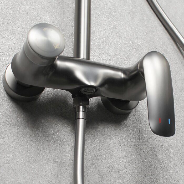 Calypso CS2487-9 душевая система Оружейная сталь