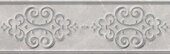 Charme Evo Imperiale Listello Delux структурированый глянцевый бордюр серый Italon 8x25см