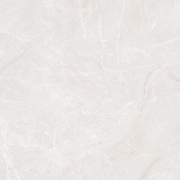 Mramor Princess White светло-серый полированный керамогранит 60х60см Ceradim