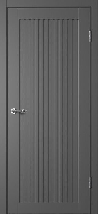 C07 ПГ Classic FlyDoors дверь межкомнатная эмалит графит