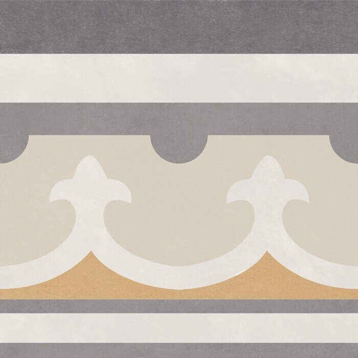 Chalet Chic Border Smile Tile керамогранит матовый 20х20см