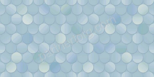 Bolle настенная плитка бирюзовая глянцевая 25х50см Alma Ceramica TWU09BOL606