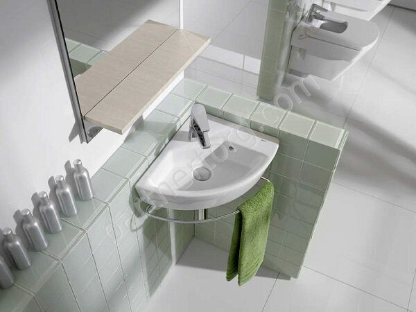 Hall Roca мини-раковина угловая 35х43 см правая