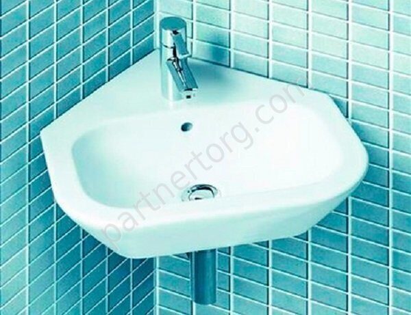 Nexo Roca угловая раковина 50х54 см