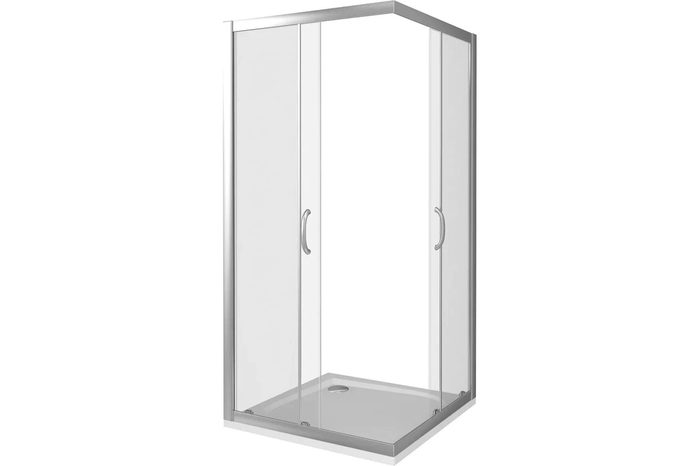 Infinity CR-80-C-CH душевой уголок 80 см, стекло прозрачное, профиль хром