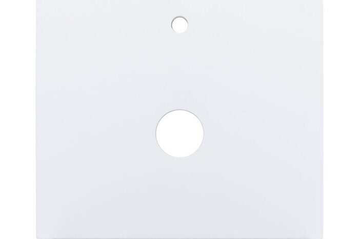 Терра 60 столешница на тумбу белый матовый Aquanet