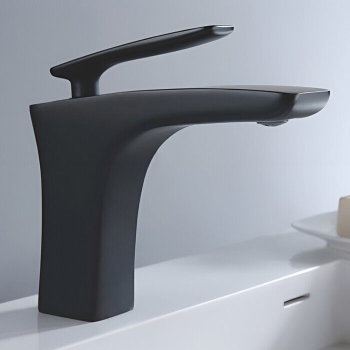 Rose R2701H смеситель для раковины, черный