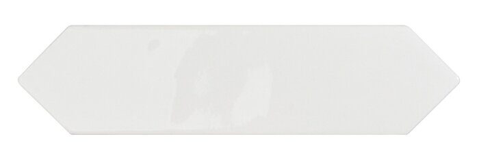 Picket Bianco Smile Tile керамическая плитка глянцевая 7.5x30см