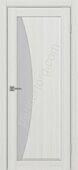 Сицилия 722.21 межкомнатная дверь ясень серебристый со стеклом мателюкс