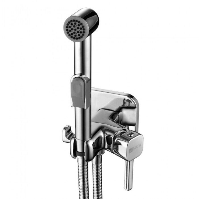 Solo LM7165C смеситель с гигиеническим душем, встраиваемый, хром Lemark