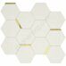 Experience 3D матовая мозаичная плитка белая Italon 30,5x30