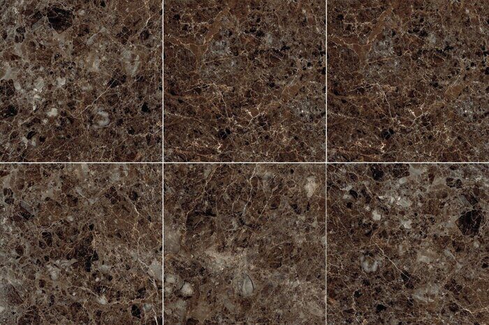 Imperador Black High Gloss Staro керамогранит коричневый полированный зеркальный 60х60 см