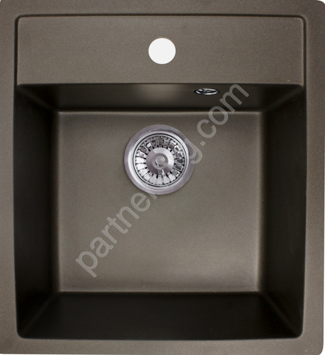 Fostogran FG 50-46, 460х500 кварцевая кухонная мойка, цвет песочный