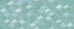 Calypso Aquamarine настенная плитка бирюзовая глянцевая 20х50см Azori