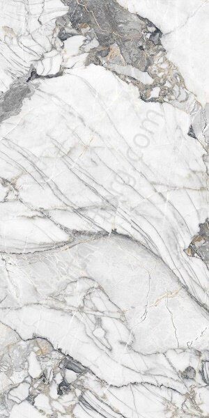 Juliano 120-240DB8607CQ керамогранит белый серый полированный 120х240 см