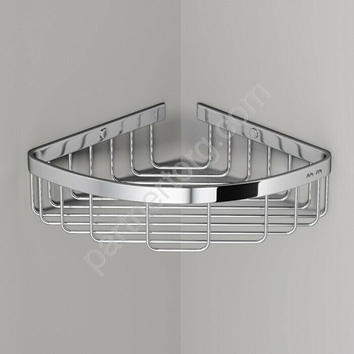Sense Lполка корзина для душа угловая, хром A7452100