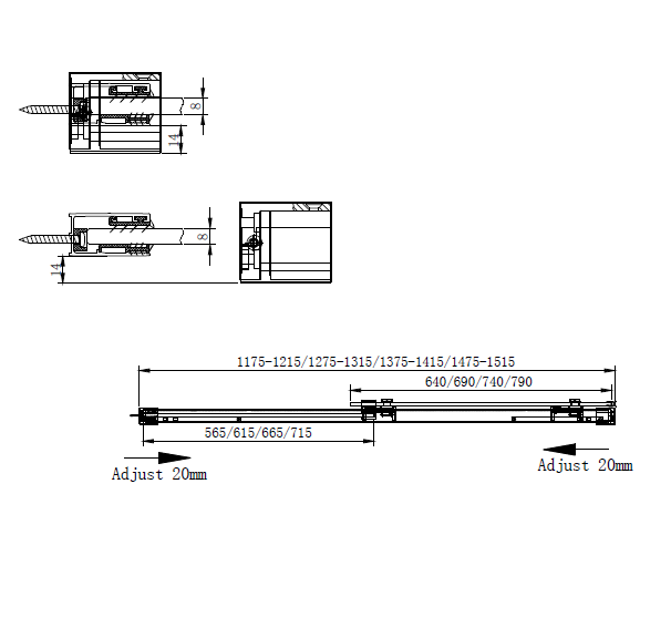 Cezares PREMIER-SOFT-W-BF-1-120-C-Cr-IV душевая дверь раздвижная, 120х200 см, стекло прозрачное, профиль хром
