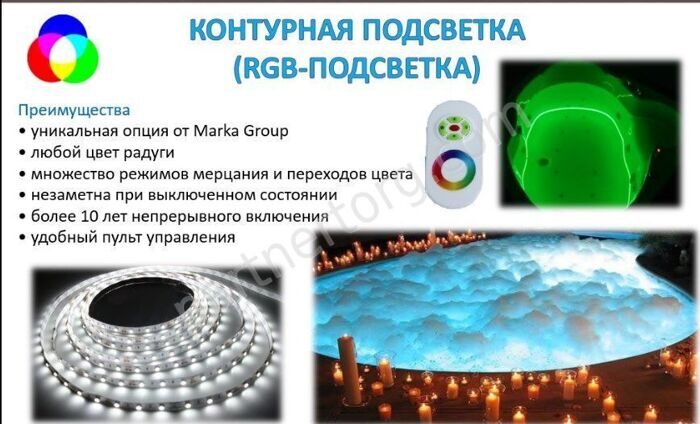 RGB Светодиодная контурная подсветка 1 Марка