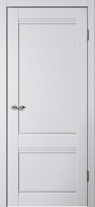 C01 ПГ Classic FlyDoors дверь межкомнатная эмалит серебристый