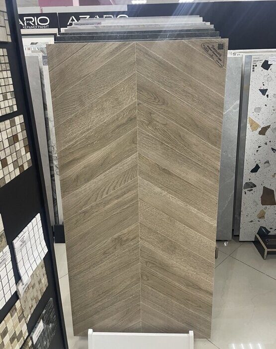 Walnut Light Delacora керамогранит коричневый матовый 120х60см