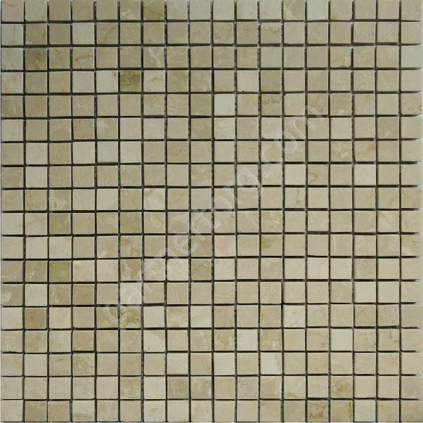 Botticino Tum 15х15 бежевая Stone Orro Mosaic каменная мозаика