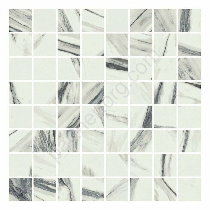 Charme Deluxe Floor Project глянцевая декоративная вставка белая Italon 26x75см
