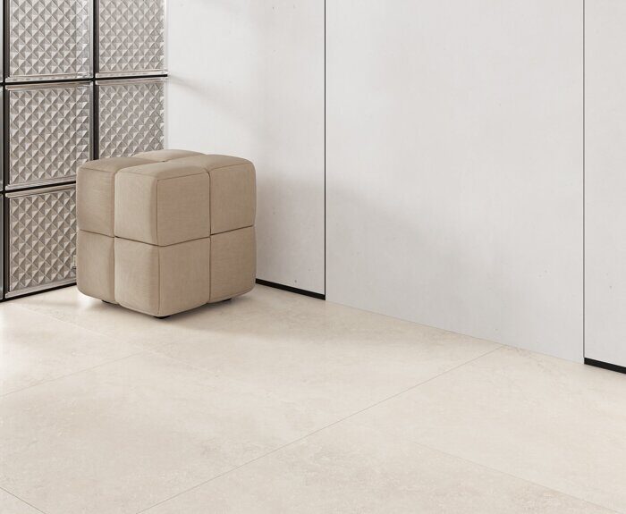 Antico pearl светло-серый матовый карвинг керамогранит 60x60см Laparet LP6060G0081R