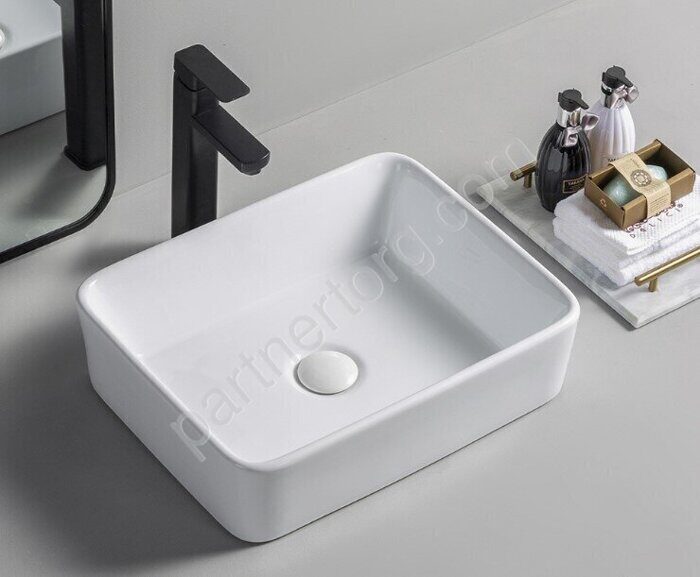 Calypso CS1158 раковина накладная 480х370х130мм