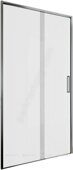 Aquanet Pleasure Evo, AE65-N100-CT, 00312532, душевая дверь раздвижная, 100х190 см, прозрачное стекло, профиль хром