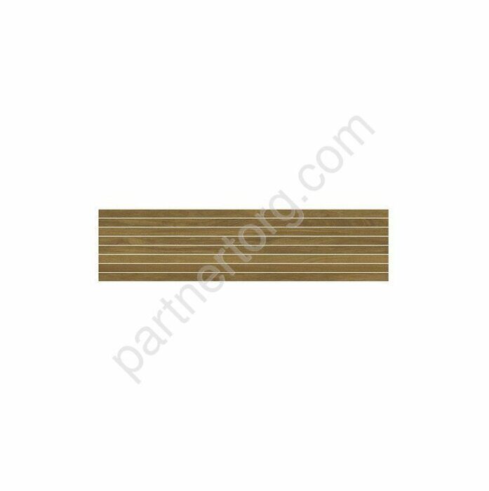 Skyfall матовая декоративная вставка чёрная Italon 20x80см