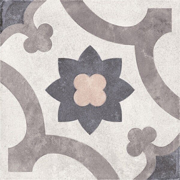 Carpet A17932 керамогранит орнамент многоцветный матовый 30х30см Cersanit