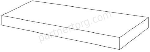 Ступень Supernova Stone Cream Scalino laterale dx керамогранит 33х60см Atlas Concorde