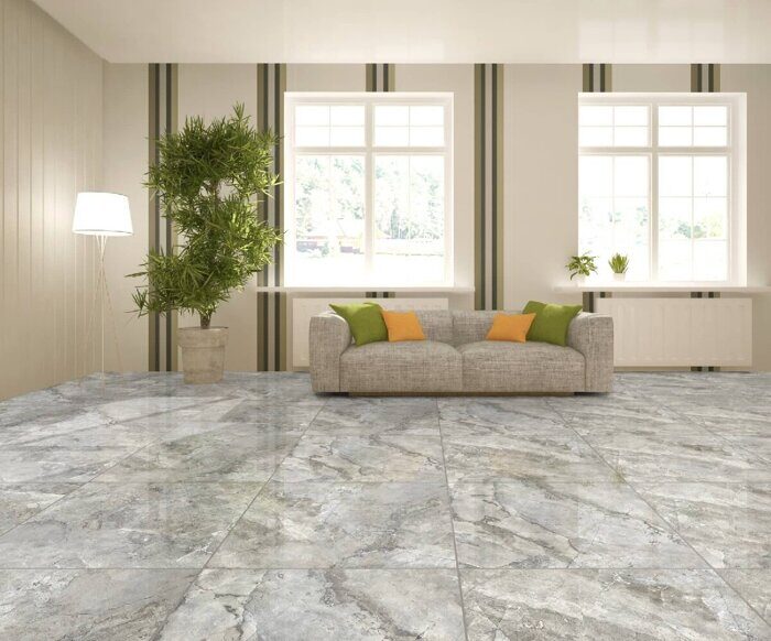 Mezza Grey Polished PR123 керамогранит 60х60см Primavera